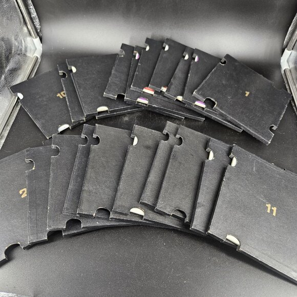 Vintage Paine's Duplicate Whist Trays 20 Tray Set US Playing Card Co Bridge Game - Picture 4 of 16